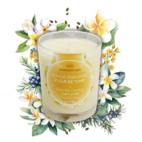 Cade Öl-Kerze, Duft Tiaré-Blüte - 400g, ca. 45h - Ambiance Cade