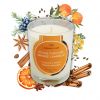 Bougie végétale à l'huile de cade, parfum Orange - Cannelle - 400g, env. 45h - Ambiance Cade