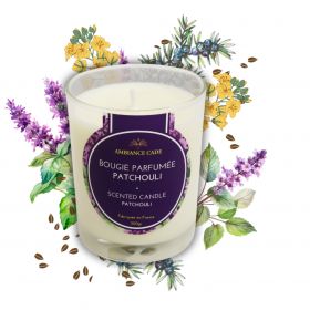 Candela ad olio Cade, profumo di Patchouli - 400g, circa 45h - Ambiance Cade