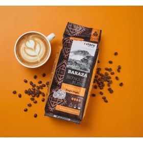 Bio Fair Trade Kaffeebohnen Baraza, (Arabica & Robusta) - 500g - Claro