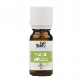 Huile essentielle d'Armoise annuelle BIO (Artemisia annua) - Chémotypée, sommités fleuries - 5 ml - Nabio