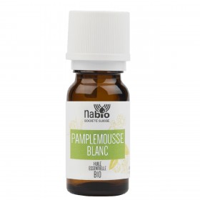 Ätherisches Öl Weisse Grapefruit BIO (Citrus paradisi) - Kaltgepresste Schalen - 10 ml - Nabio