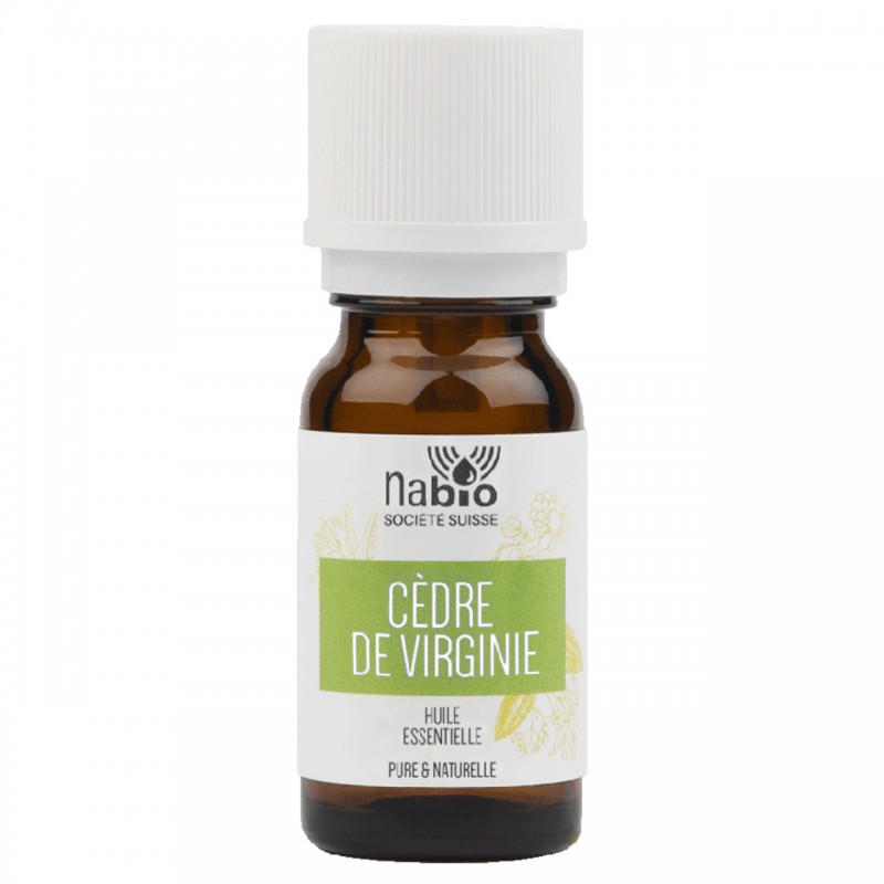 Olio essenziale di Cedro della Virginia (Juniperus virginiana) - 10 ml - Nabio