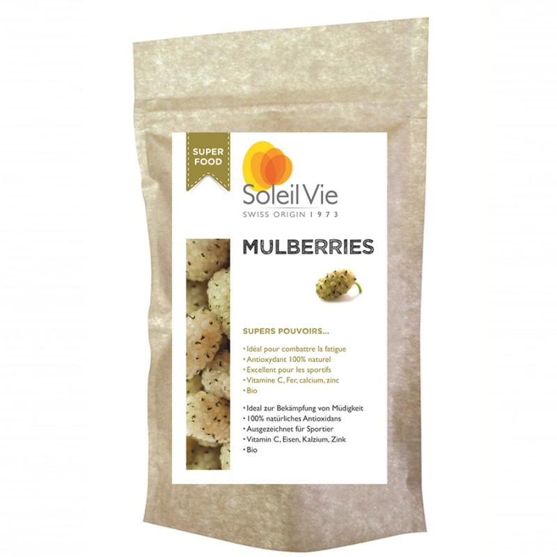 BIO Mulberries - 80g - Soleil Vie