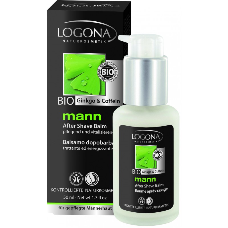 Baume après-rasage, soigne et revitalise la peau - 50ml - Logona
