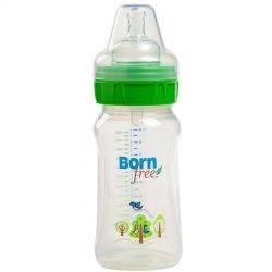 Biberon DECO d'allaitement naturelle, avec anti-coliques ActiveFlow - 260ml - BornFree