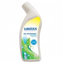 Gel Détartrant concentré - 750ml - Lérutan - Laboratoire Gravier - Nature & Progrès