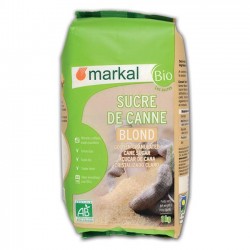 Bio Blondrohrzucker (gepudert) - 1kg - Markal