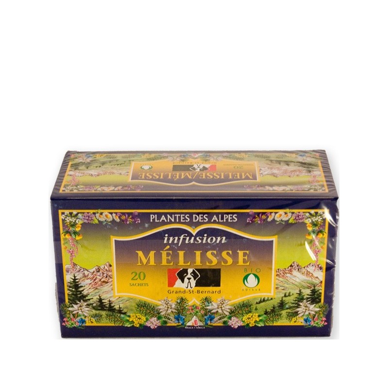 Tisana (tè) alla mélisse - 20 sachetti - San Bernardino