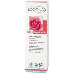 Latte detergente Bio Rose & Aloe Bio - 125ml - Logona