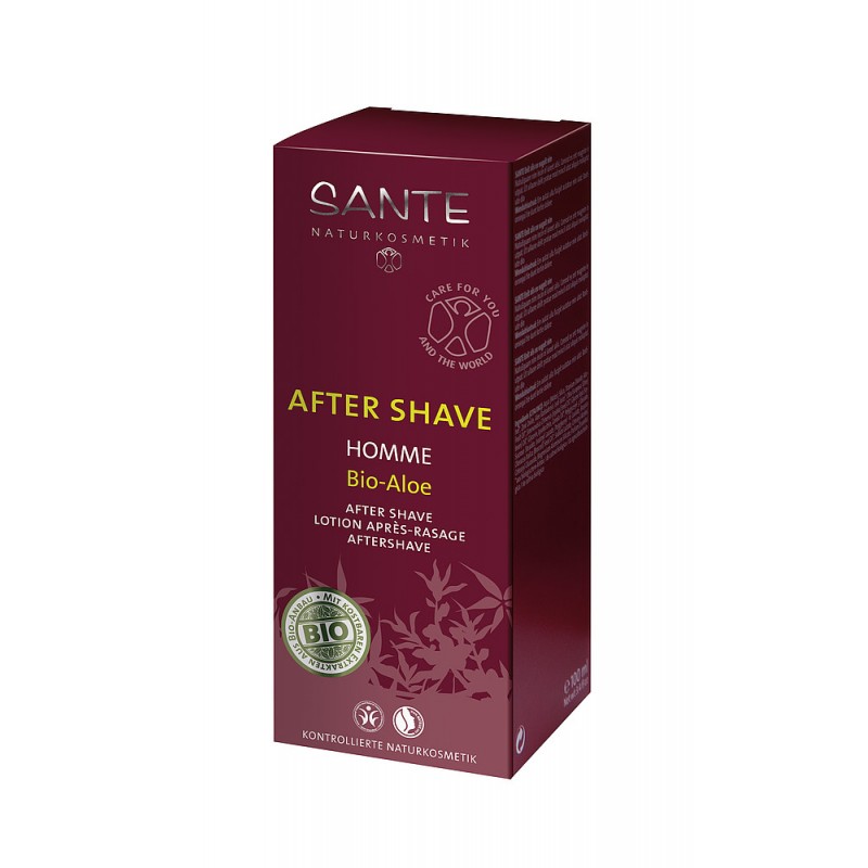 HOMME I - After Shave Bio - Aloès - 100ml - Sante Naturkosmetik