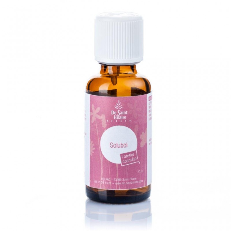 Disperdente/Solubilizzante naturale e senza alcool, SOLUBOL - 30ml - De Saint-Hilaire