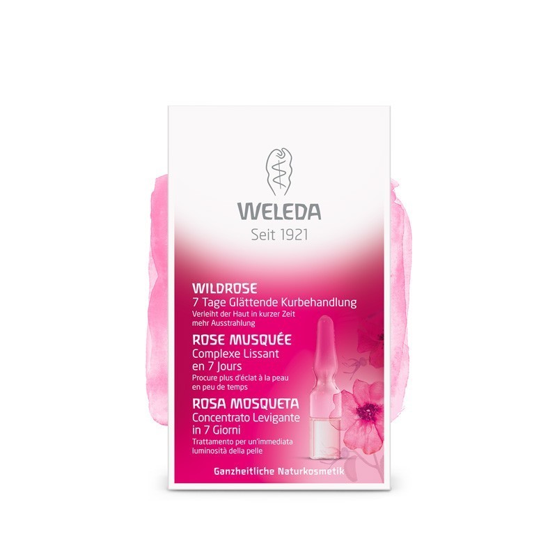 Rose Musquée Complexe Lissant en 7 Jours - 7 x 0.8ml - Weleda