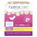 Natüliche Damenbinden Ultra Extra, "Super" - 10 Stück - Natracare