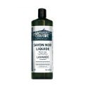 Savon Noir écologique liquide à l'huile de lin, Lavande - 1 Litre - La Corvette (Marseille)
