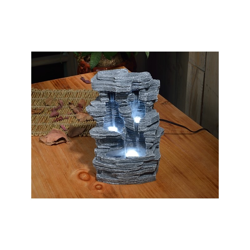 Zimmerbrunnen - Natur "Grand Canyon" (mit LED-Beleuchtung) - Zen'Light