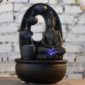 Fontaine à eau - Bouddha "Harmonie" (avec éclairage LED) - Zen'Light