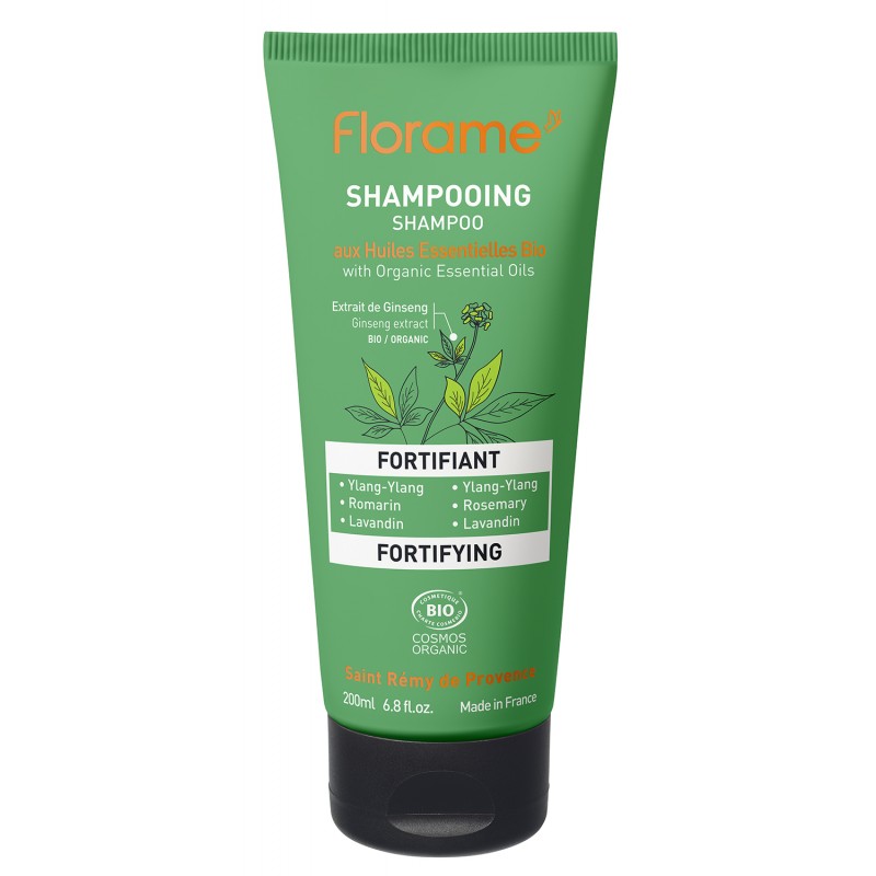 Stärkendes Shampoo (Ylang-Ylang, Rosmarin und Lavandin) - 200ml  - Florame