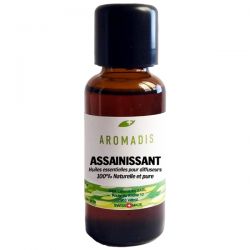 Huile essentielle pour diffusions, Assainissant (100% naturelle et pure) - 30ml - Aromadis