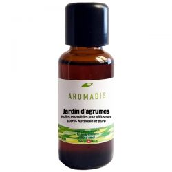 Huile essentielle pour diffusions, Jardin d'agrumes (100% naturelle et pure) - 30ml - Aromadis