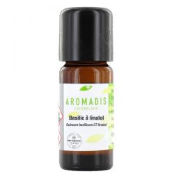 Huile essentielle de Basilic à linalol (100% naturelle et BIO) - 5ml - Aromadis