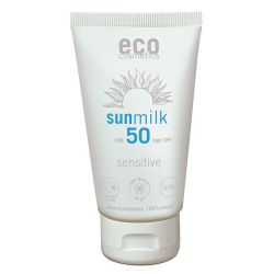 Lait solaire "Sensitive" pour peaux sensibles - Très haute protection SPF 50 - 75ml - ECO Cosmectis