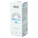 Lait solaire "Sensitive" pour peaux sensibles - Protection Medium SPF 20 - 75ml - ECO Cosmectis 