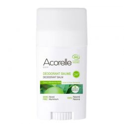 Déodorant Baume BIO au bicarbonate, Citron et mandarine verte - 40gr - Acorelle