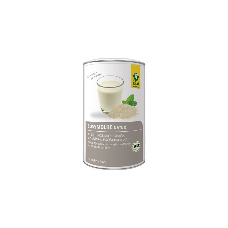 Poudre de petit-lait (lactosérum) doux BIO - 450g - Raab Vitalfood