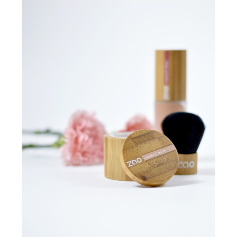 Grundierung schminken, Mineral-Silk - Mattierend, N°500 - 15g - Zao Make-Up