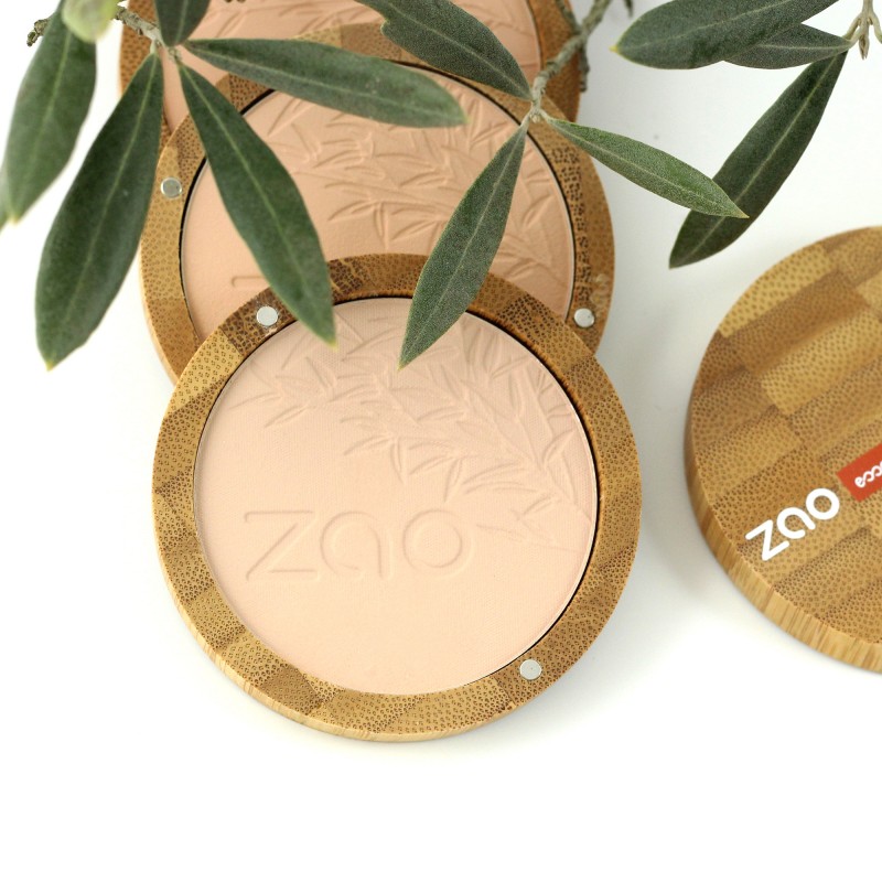 Poudre Compacte Visage - N°303, Brun beige - Zao Make-up