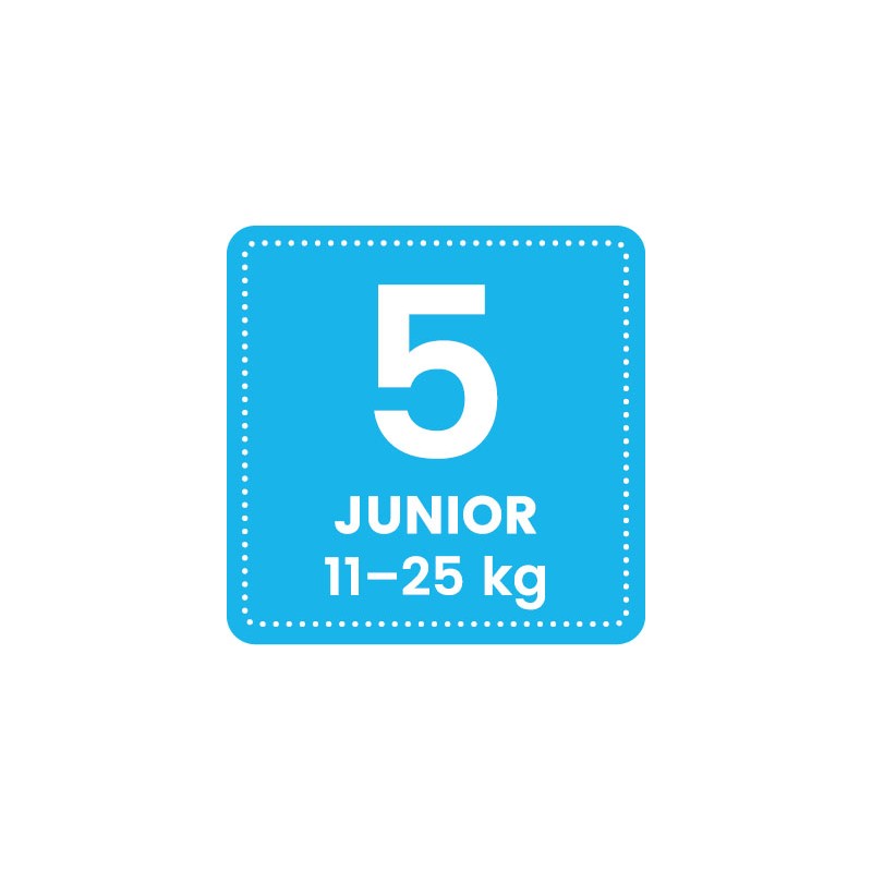 Pannolini per il bambino, svizzero ed ecologico - Junior (12-25kg), 2x 36pz - Pingo