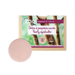 Nachfüller Perlmutt-schimmender Lidschatten (Pinky Beige) - Zao Make-Up