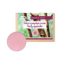 Nachfüller Perlmutt-schimmender Lidschatten (Old Pink) - Zao Make-Up