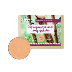 Nachfüller Perlmutt-schimmender Lidschatten (Kupfer Gold) - Zao Make-Up