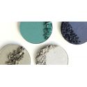 Perlmutt-schimmender Lidschatten (Blau Ente) - Zao Make-Up