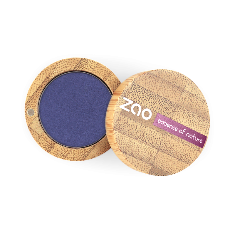 Perlmutt-schimmender Lidschatten (Azurblau) - Zao Make-Up