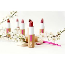 Rouge à Lèvres Mat BIO - N°463, Rose Rouge - Zao