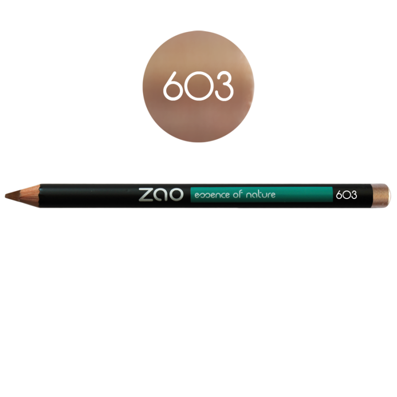 Bio Augen- & Lippenkonturenstift - N° 603, Beige - Zao