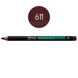 Crayons de maquillage BIO pour les yeux & les lèvres - N° 611, Pourpre - Zao