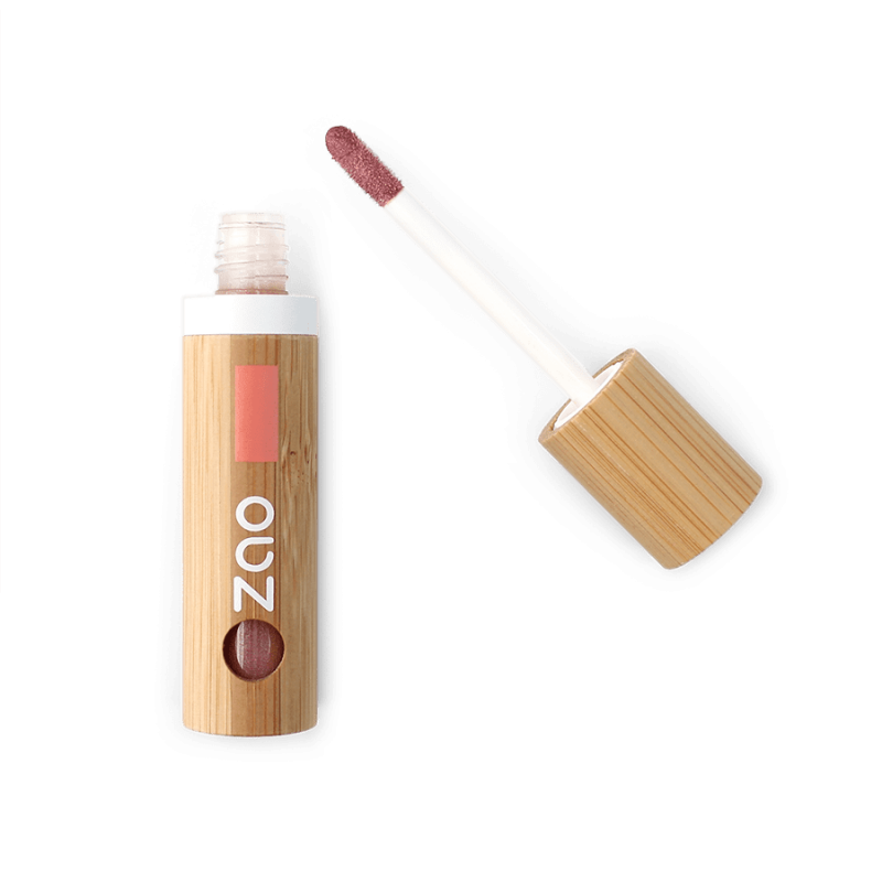 Lip gloss BIO, 100% natürlicher Ursprung - N° 015, Glammbraun - Zao