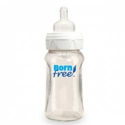 Biberon en Verre avec anti-coliques (sans bisphenol) - 160ml - BornFree