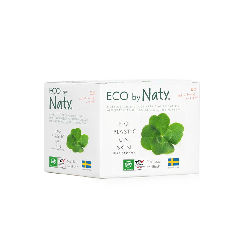 Coussinets d'allaitement, compostable - 30 pces - Naty