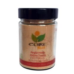 Argile Rouge (Montmorillonite) BIO - 200g (verre) ou 400g (recharge) - Curenat