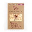 Naturkostverpackungen aus Bio-Baumwolle und Bienenwachs - Sandwich-Größe (35,5 x 63cm) - Bee's Wrap