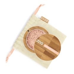 Fond de teint poudre - Mineral Silk, BIO & Vegan - N° 508, Très clair, Ivoire rosé - 13,5g - Zao