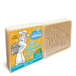 Mon Savon de Marseille BIO, Melon & Menthe - 2x100g - Secrets de Provence