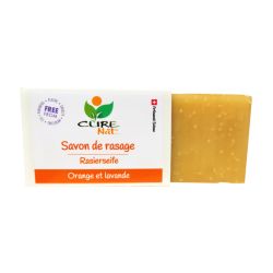 Handgemachte und 100% natürliche Schweizer Rasierseife - 95g - Curenat