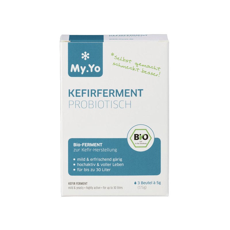 Ferment probiotique BIO de kéfir en poudre - 3x5g - My Yo
