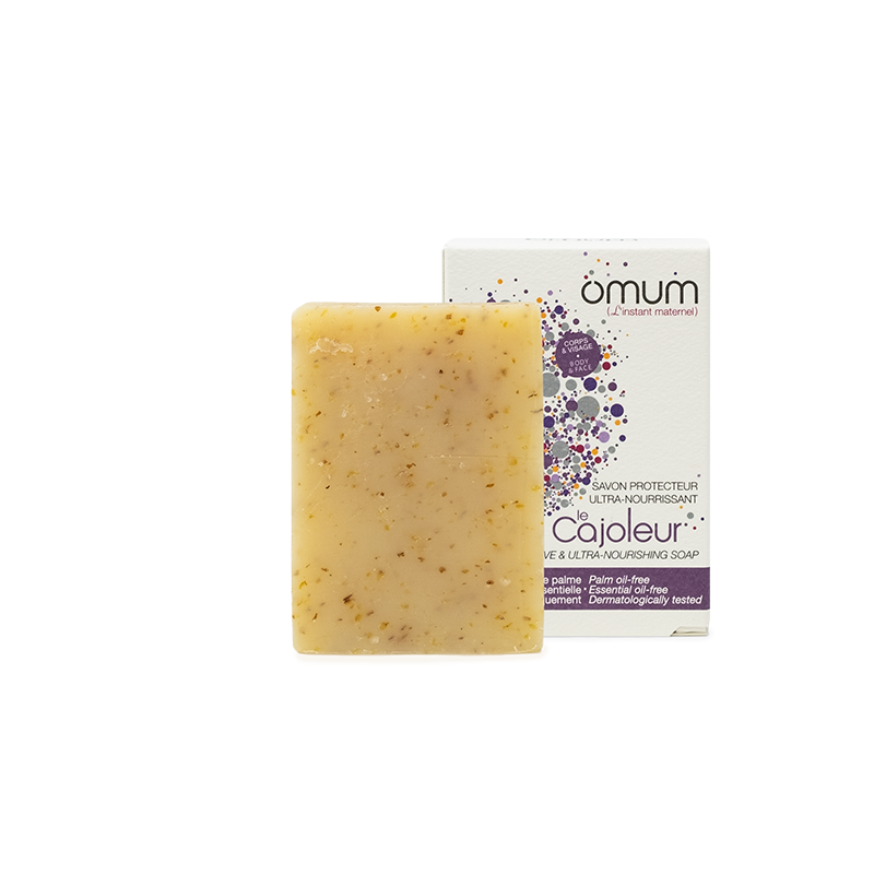 Le Cajoleur, Sapone protettivo Nutriente - 100g - Omum